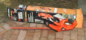 Black & Decker 24v Cordless Hedge Trimmer Bare Tool
