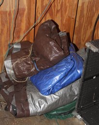 A Bunch Of Tarps!