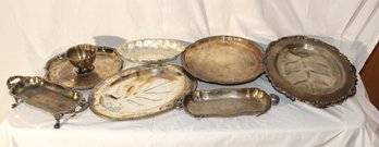 Silverplate Platters (B-42)