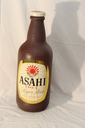 Vintage Asahi Lager Beer Bottle Bar Advertising 20.5' TALL (B-48)