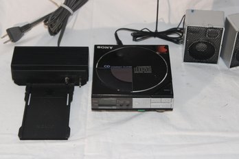Sony D-5A CD Player Made In Japan Compact Disc Discman CD Player