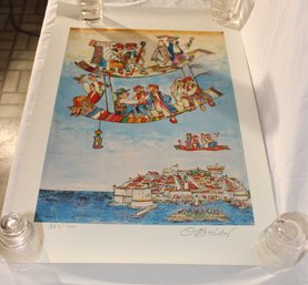 Jovan Obican Signed And Numbered Print. (B-63)