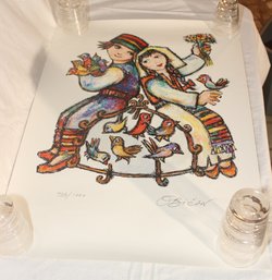 Jovan Obican Signed And Numbered Print. (B-65)