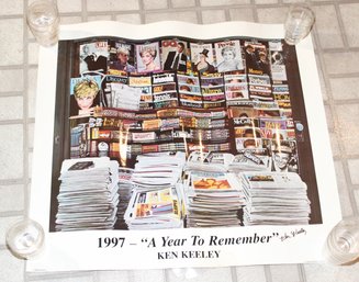1997-'A Year To Remember'  By Ken Keeley Signed Poster (B-69)