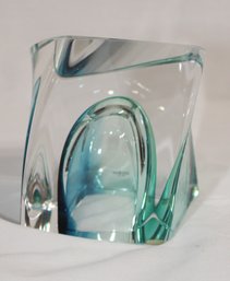Kosta Boda Glass Sculpture By Goran Worff