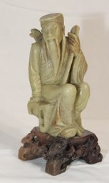 Carved Chinese Soapstone Figure