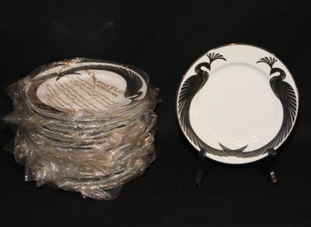 16 Fitz & Floyd Phoenix Rising FF129 Plates  (E-23)