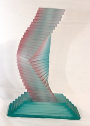 Mary Kay Simoni Layered Art Glass Sculpture