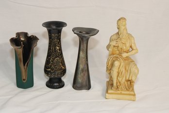Vases And A Statue (E-51)