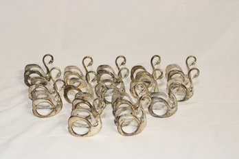 16 Swan Napkin Rings