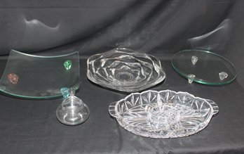 Glass Serving Platters