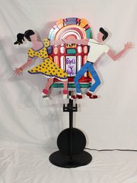 FREDRICK PRESCOTT Rock & Roll Kinetic Sculpture # 40/60