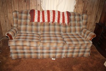1970's Vintage Couch W/ Afgan Blanket!