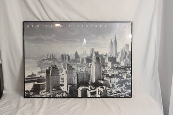 New York Cityscape 1931 Framed
