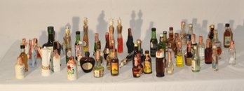 Vintage Bar Miniatures Liquor Bottles (R-4)