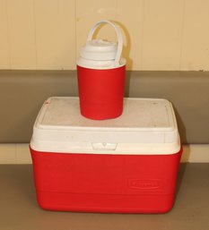 Rubbermaid Cooler And Jug