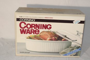Corningware 4 Qt Covered Oval Casserole