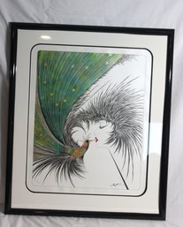 Hisashi Otsuka 'Royal Kiss' Serigraph Print Signed & Numbered 28/3000 FRAMED (N-28)