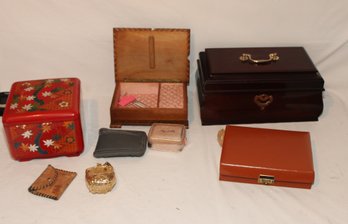 Assorted Jewelry Boxes