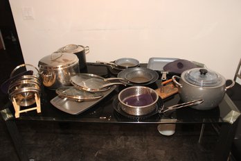 Assorted Pots And Pans