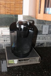 Keurig Coffee Maker With Pod Storage Drawer