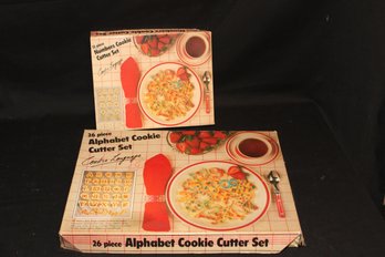 Numbers And Alphabet Cookie Cutters