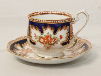 Royal Albert 'Royalty' Pattern Teacup And Saucer  (A-40)
