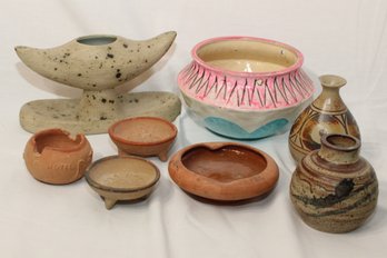 Some Stoneware Decor (A-66)