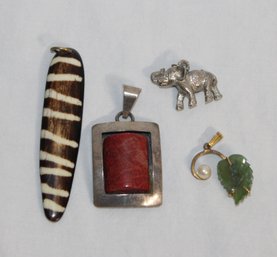 Vintage Sterling Pendant Necklace Charm And More
