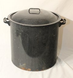 Vintage Graniteware Speckeled Boiler