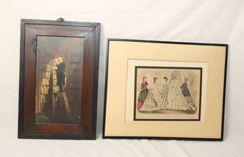 Some Vintage Framed Wall Decor (A-92)