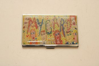 James Rizzi My Card Business Card Holder