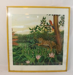 Framed 'Lord Of His Domain' Hand Signed By Branko Paradis. (A-4)
