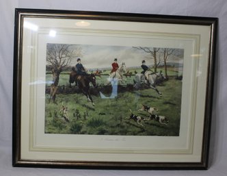'A Business Like Trio' By George Derville Rowlandson Fox Hunt (A-10)
