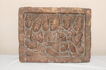 Stone Carving Indian Musicians (R-35)