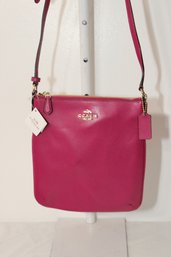 NEW Pink Coach Leather Purse NWT