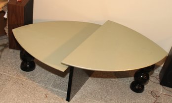 Vintage Two-tier Kidney-shaped Coffee Table