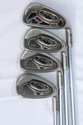 Ping I15 Black Dot Irons 5,8,9,W. Golf Clubs (D-11)