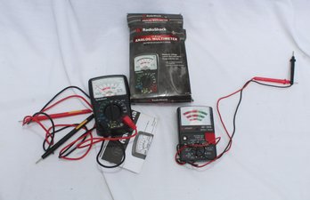 2 Analog Multimeters (D-23)