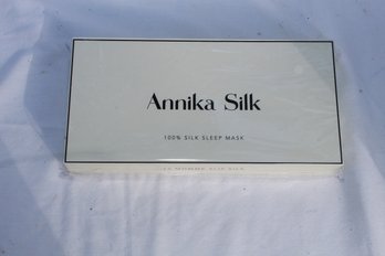 Annika Silk 100% Silk Pink Sleep Mask NEW