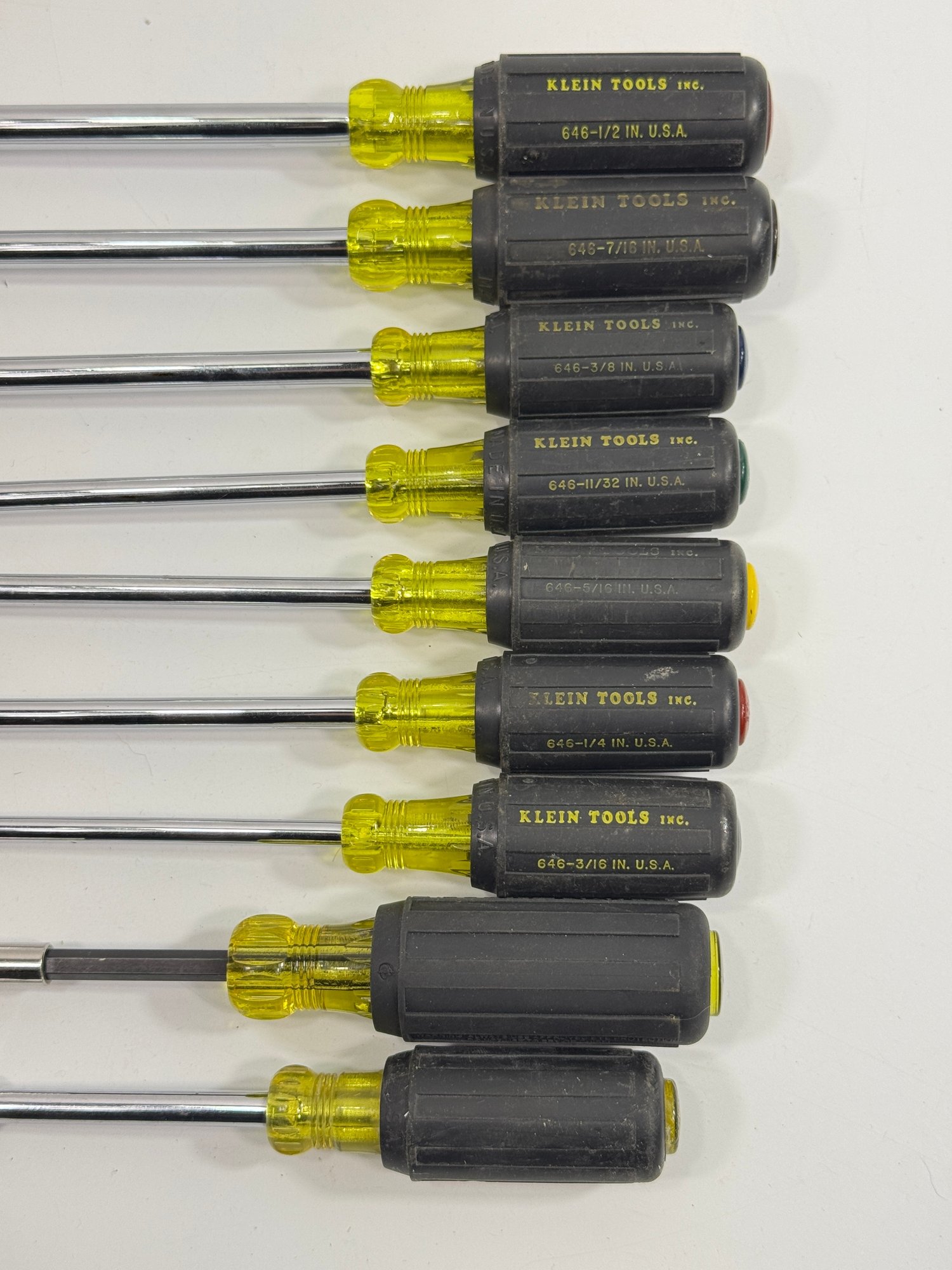 Klein Tools Cushion Grip Nut Driver Set #6972 | Auctionninja.com