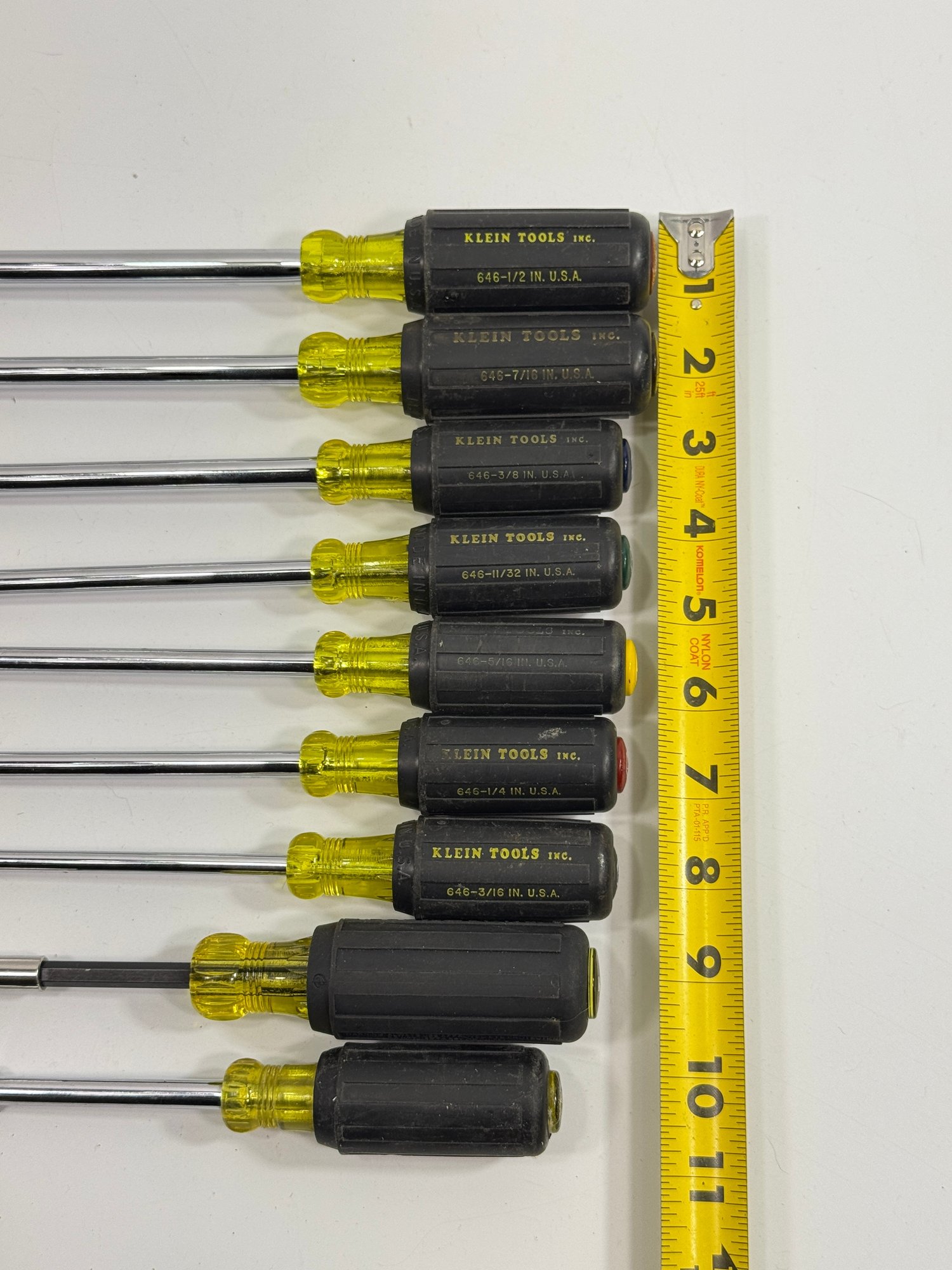 Klein Tools Cushion Grip Nut Driver Set #6972 | Auctionninja.com