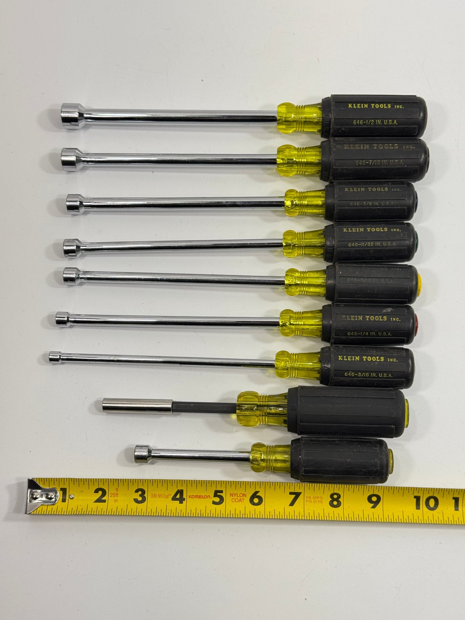 Klein Tools Cushion Grip Nut Driver Set #6972 | Auctionninja.com