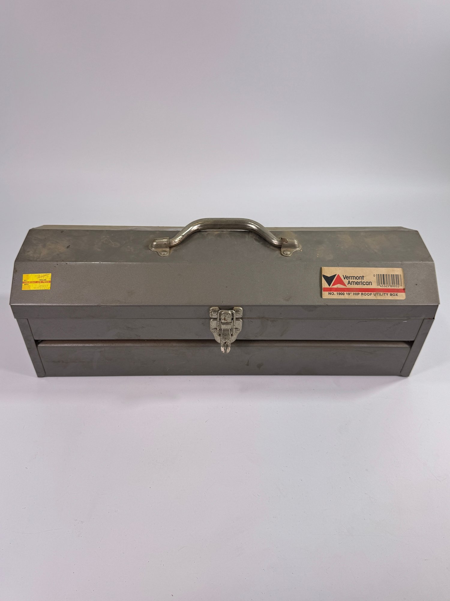 Vintage Vermont American 19 Inch Metal Tool Box And All Tools And ...