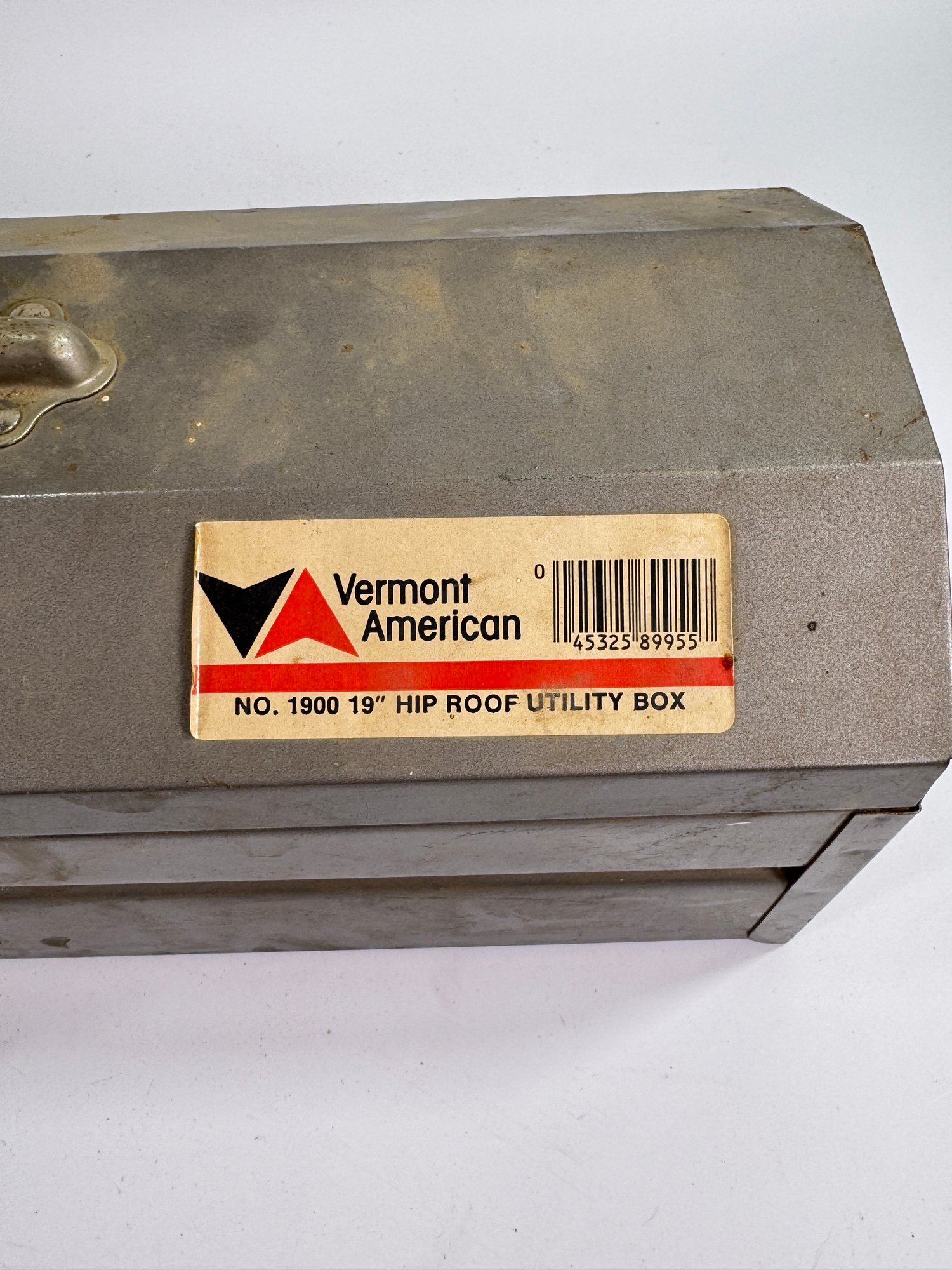 Vintage Vermont American 19 Inch Metal Tool Box And All Tools And ...