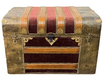 Vintage Ornate Dome Top Trunk
