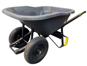 Large Gorilla Dual Wheel Wheelbarrow