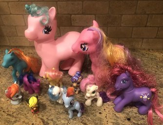 My Little Pony - Multiple Toy Lot Of Various Colors And Sizes