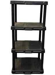 Project Source 4 Tier Plastic Shelving Unit