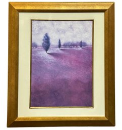 Framed Artwork Print Featuring Landscape Scene